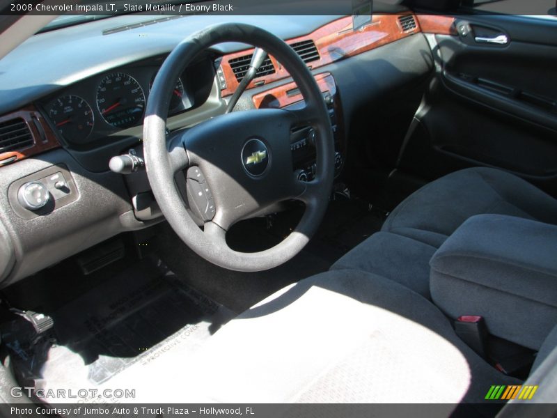 Slate Metallic / Ebony Black 2008 Chevrolet Impala LT