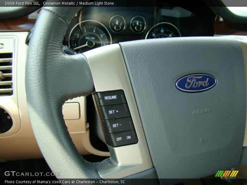 Cinnamon Metallic / Medium Light Stone 2009 Ford Flex SEL