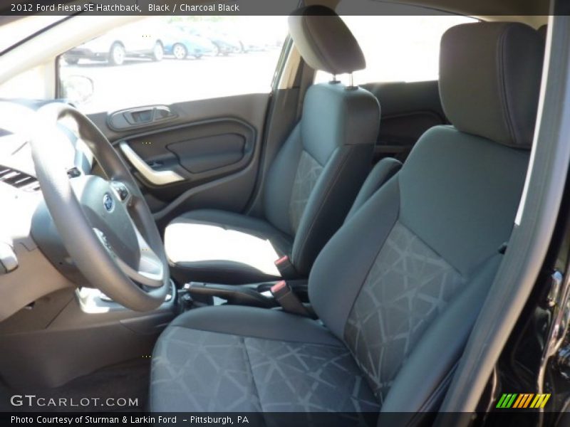 Black / Charcoal Black 2012 Ford Fiesta SE Hatchback