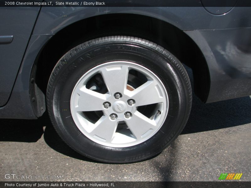 Slate Metallic / Ebony Black 2008 Chevrolet Impala LT