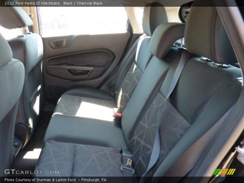 Black / Charcoal Black 2012 Ford Fiesta SE Hatchback