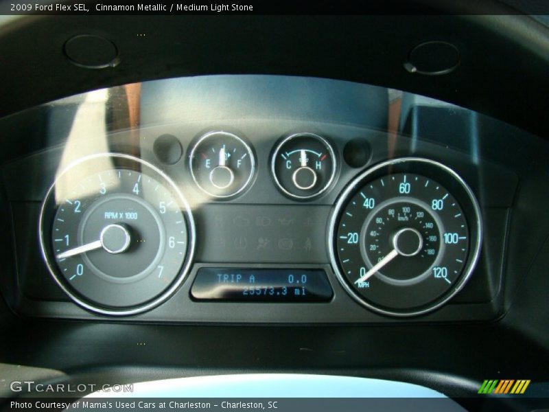 Cinnamon Metallic / Medium Light Stone 2009 Ford Flex SEL