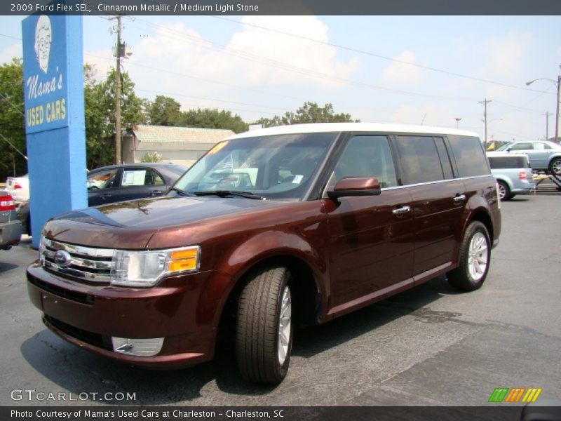 Cinnamon Metallic / Medium Light Stone 2009 Ford Flex SEL