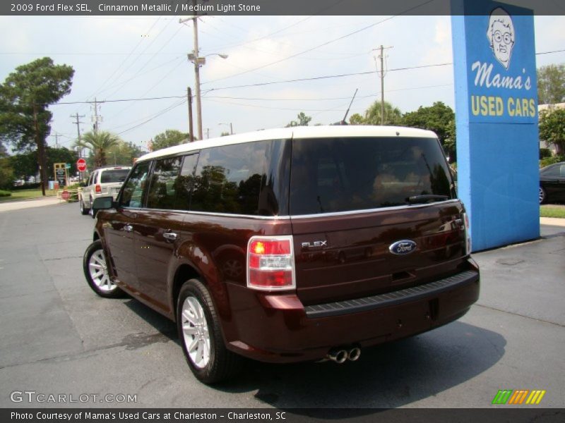 Cinnamon Metallic / Medium Light Stone 2009 Ford Flex SEL