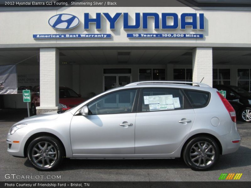  2012 Elantra GLS Touring Shimmering Silver