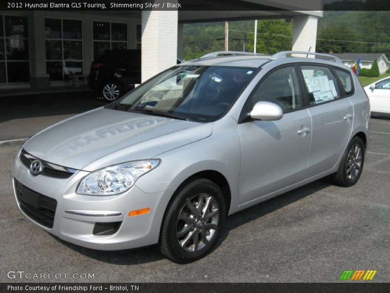 Front 3/4 View of 2012 Elantra GLS Touring