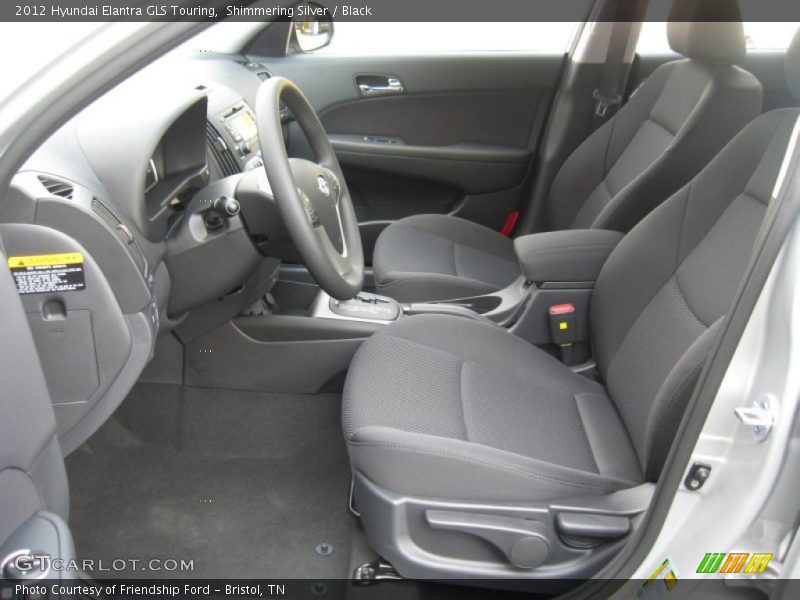  2012 Elantra GLS Touring Black Interior