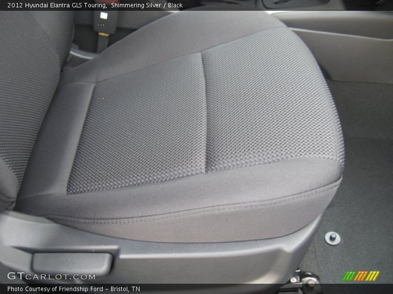 Shimmering Silver / Black 2012 Hyundai Elantra GLS Touring