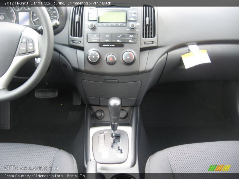Shimmering Silver / Black 2012 Hyundai Elantra GLS Touring