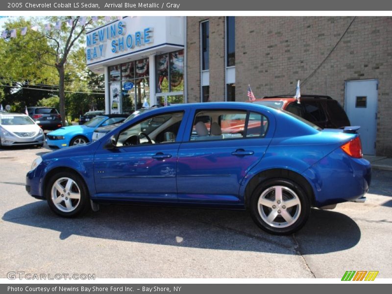 Arrival Blue Metallic / Gray 2005 Chevrolet Cobalt LS Sedan