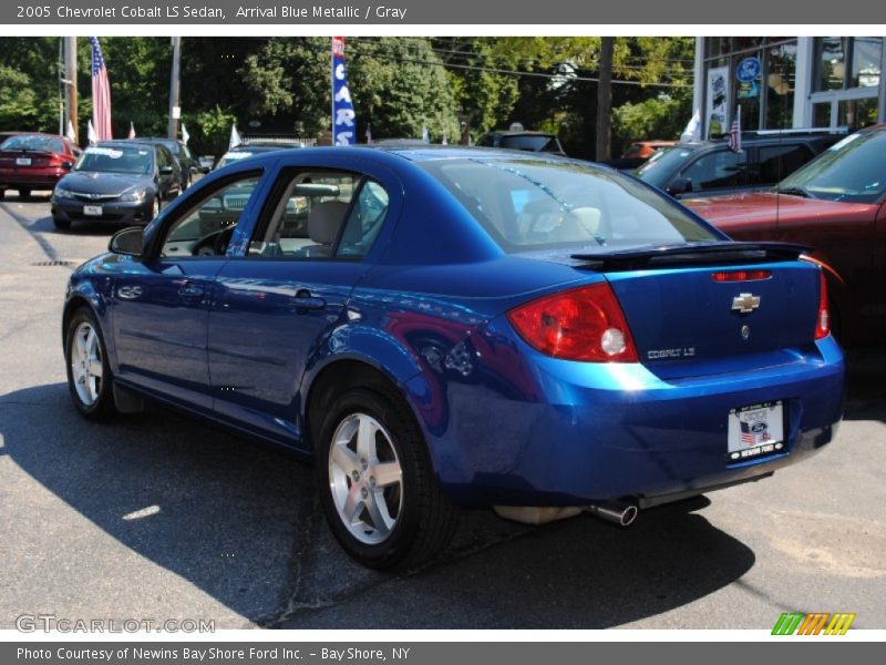 Arrival Blue Metallic / Gray 2005 Chevrolet Cobalt LS Sedan