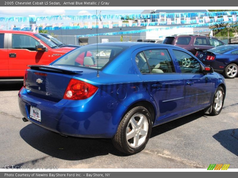 Arrival Blue Metallic / Gray 2005 Chevrolet Cobalt LS Sedan