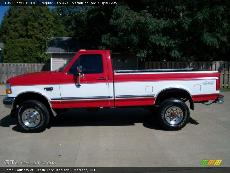  1997 F350 XLT Regular Cab 4x4 Vermillion Red