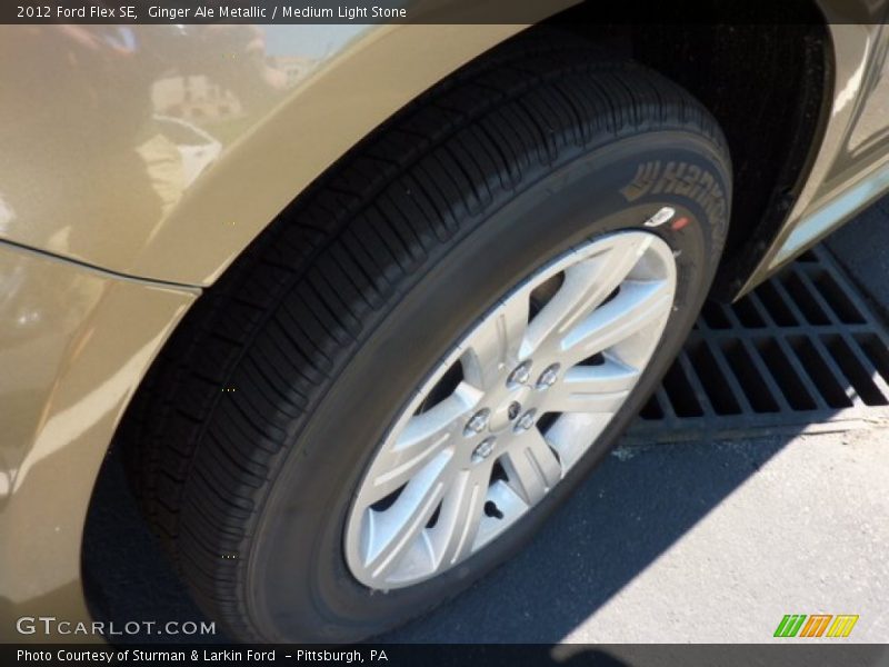 Ginger Ale Metallic / Medium Light Stone 2012 Ford Flex SE