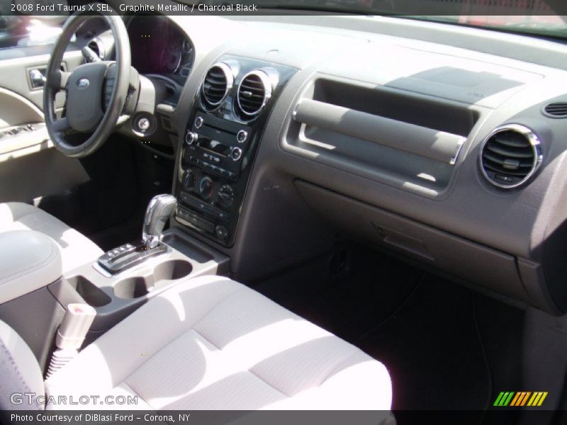 Graphite Metallic / Charcoal Black 2008 Ford Taurus X SEL