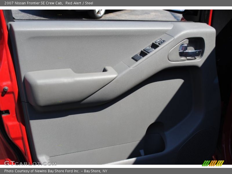 Red Alert / Steel 2007 Nissan Frontier SE Crew Cab