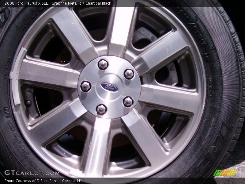 Graphite Metallic / Charcoal Black 2008 Ford Taurus X SEL