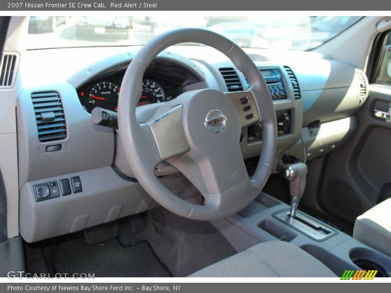 Red Alert / Steel 2007 Nissan Frontier SE Crew Cab