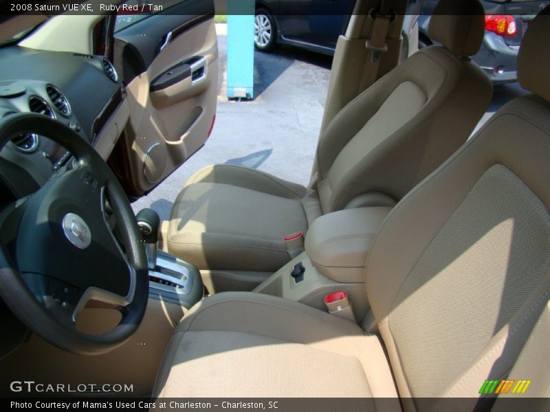 Ruby Red / Tan 2008 Saturn VUE XE