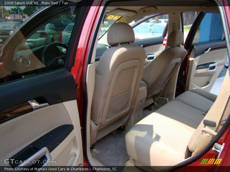 Ruby Red / Tan 2008 Saturn VUE XE