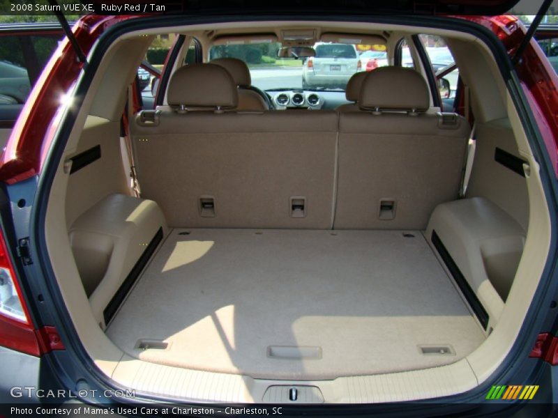 Ruby Red / Tan 2008 Saturn VUE XE
