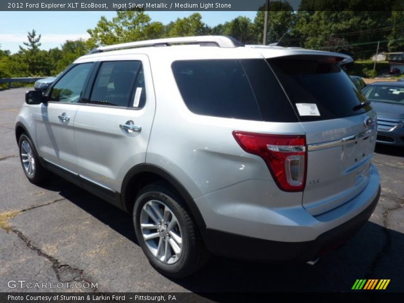  2012 Explorer XLT EcoBoost Ingot Silver Metallic