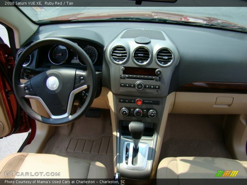 Ruby Red / Tan 2008 Saturn VUE XE