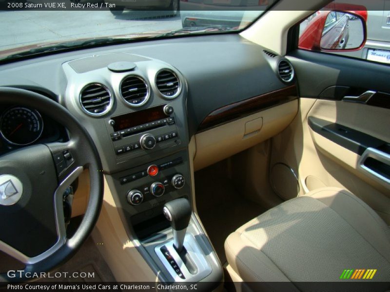 Ruby Red / Tan 2008 Saturn VUE XE