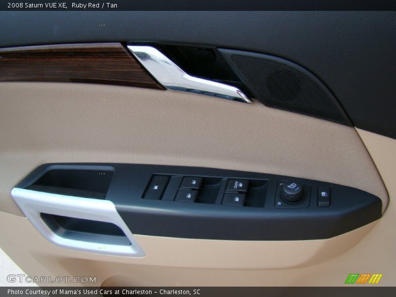 Ruby Red / Tan 2008 Saturn VUE XE