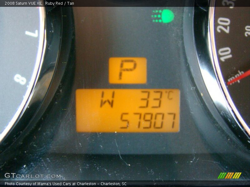 Ruby Red / Tan 2008 Saturn VUE XE