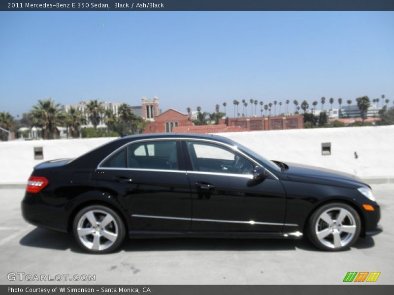 Black / Ash/Black 2011 Mercedes-Benz E 350 Sedan