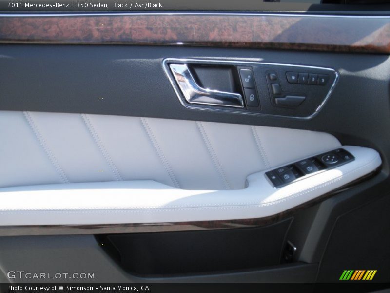 Black / Ash/Black 2011 Mercedes-Benz E 350 Sedan