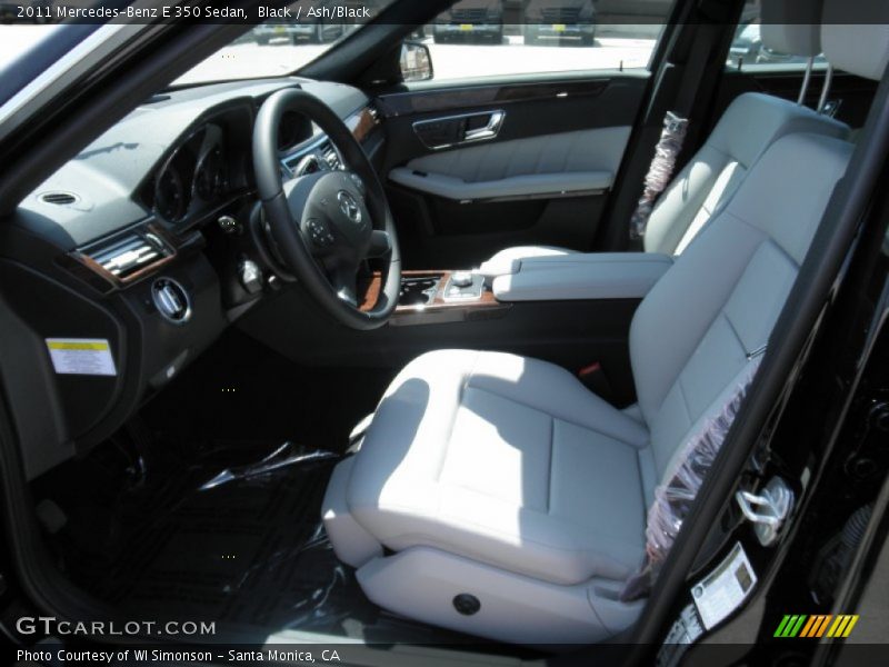 Black / Ash/Black 2011 Mercedes-Benz E 350 Sedan