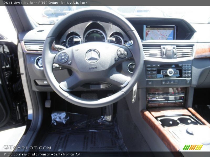 Black / Ash/Black 2011 Mercedes-Benz E 350 Sedan