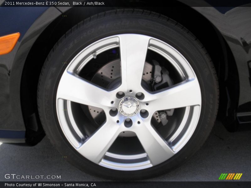 Black / Ash/Black 2011 Mercedes-Benz E 350 Sedan