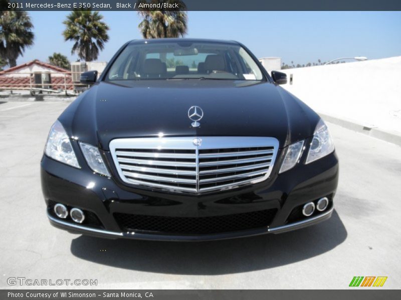 Black / Almond/Black 2011 Mercedes-Benz E 350 Sedan