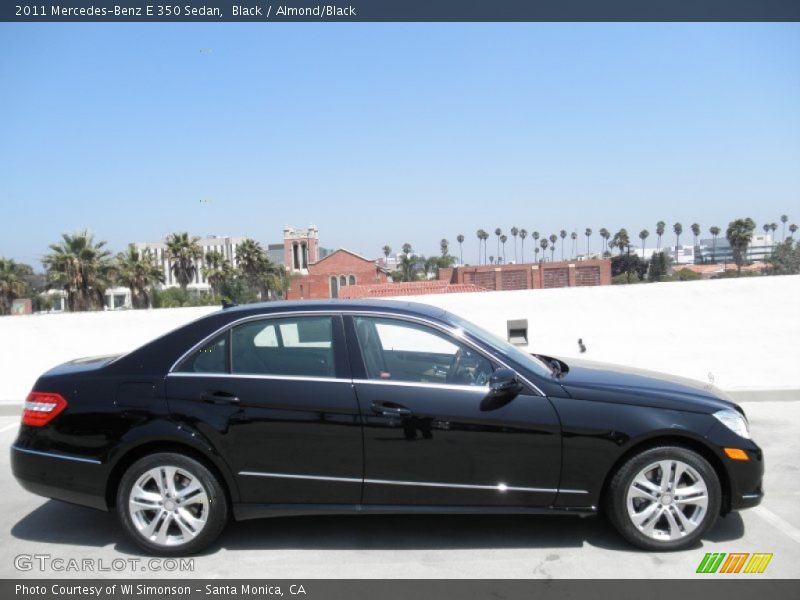 Black / Almond/Black 2011 Mercedes-Benz E 350 Sedan