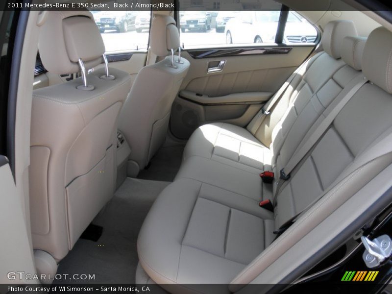 Black / Almond/Black 2011 Mercedes-Benz E 350 Sedan