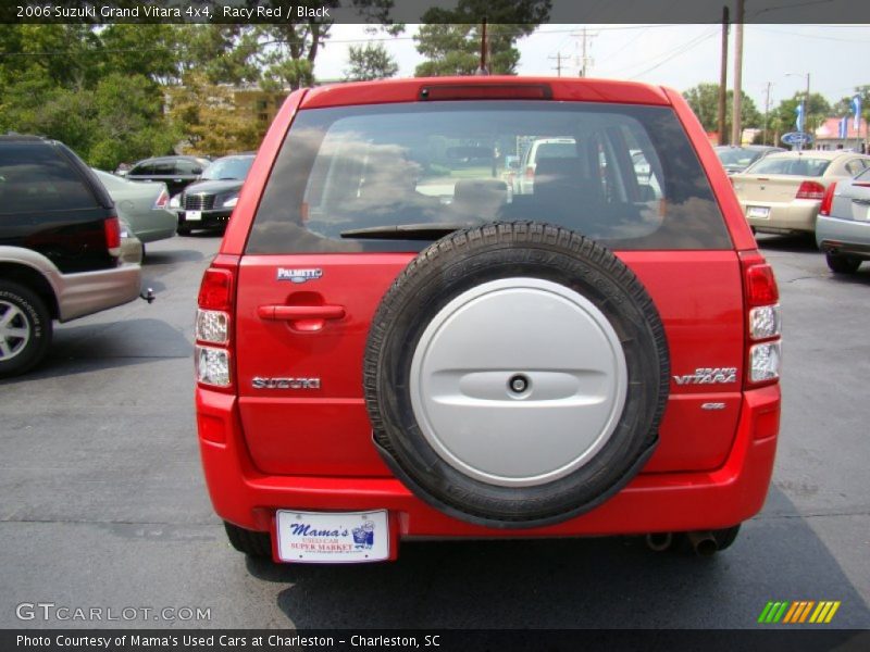 Racy Red / Black 2006 Suzuki Grand Vitara 4x4