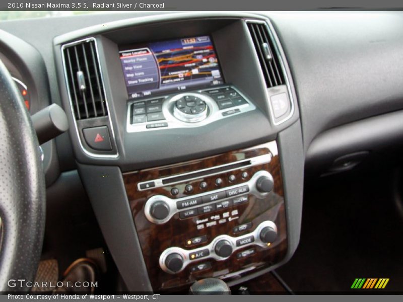 Radiant Silver / Charcoal 2010 Nissan Maxima 3.5 S