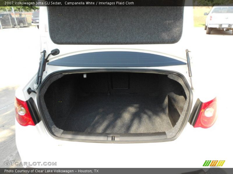 Campanella White / Interlagos Plaid Cloth 2007 Volkswagen Jetta GLI Sedan
