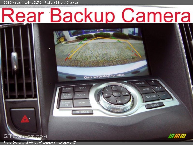 Radiant Silver / Charcoal 2010 Nissan Maxima 3.5 S