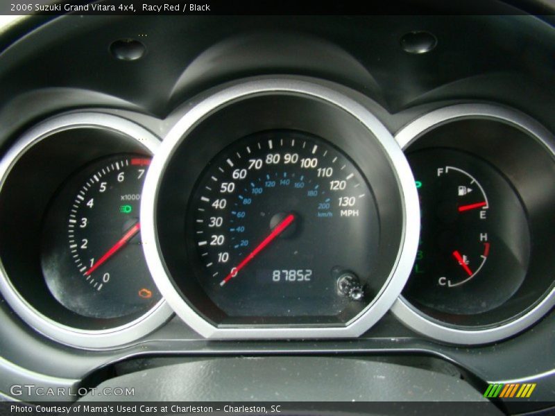 Racy Red / Black 2006 Suzuki Grand Vitara 4x4