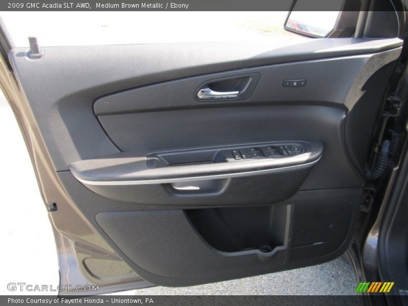 Medium Brown Metallic / Ebony 2009 GMC Acadia SLT AWD