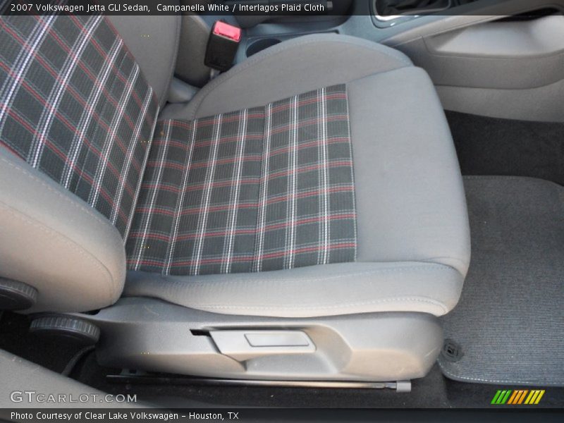 Campanella White / Interlagos Plaid Cloth 2007 Volkswagen Jetta GLI Sedan
