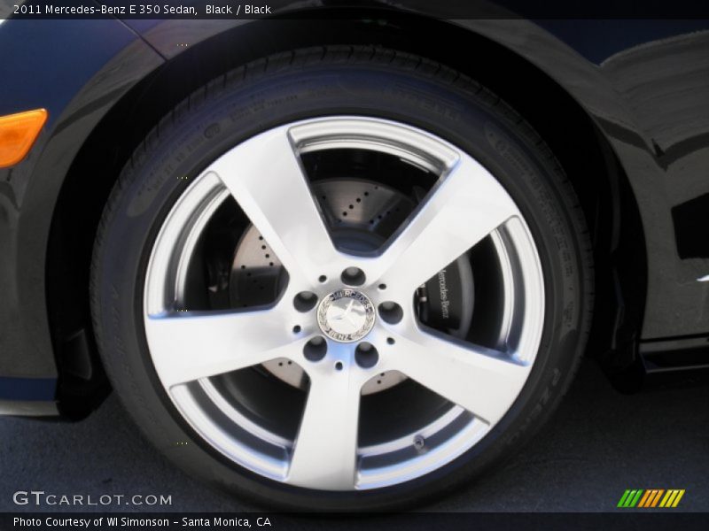 Black / Black 2011 Mercedes-Benz E 350 Sedan