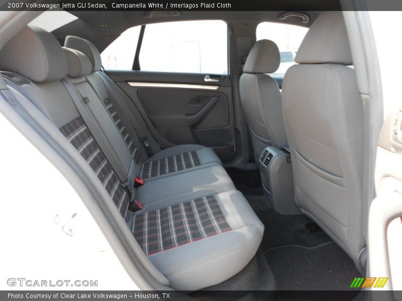  2007 Jetta GLI Sedan Interlagos Plaid Cloth Interior