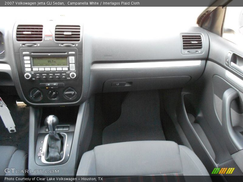 Campanella White / Interlagos Plaid Cloth 2007 Volkswagen Jetta GLI Sedan