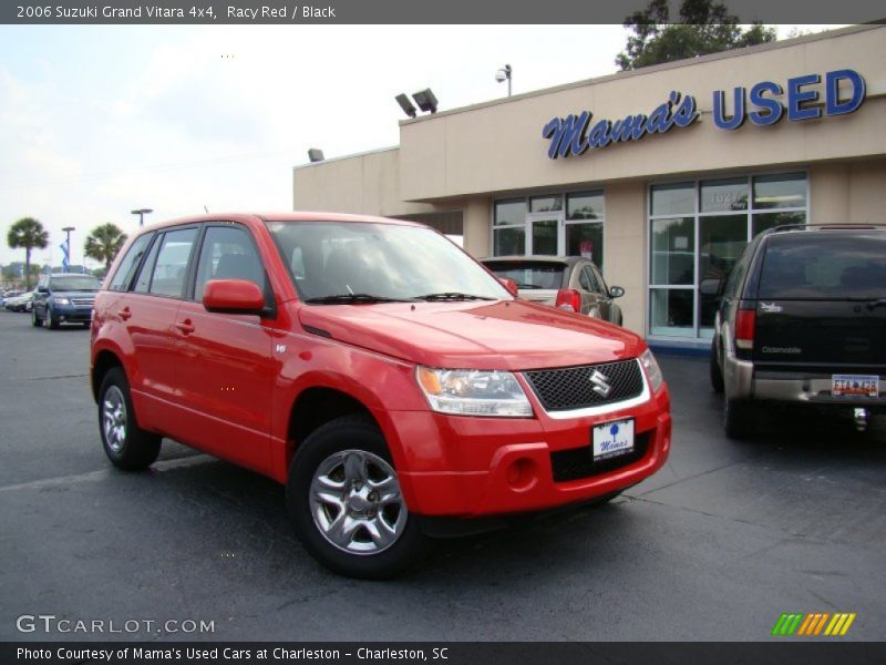 Racy Red / Black 2006 Suzuki Grand Vitara 4x4
