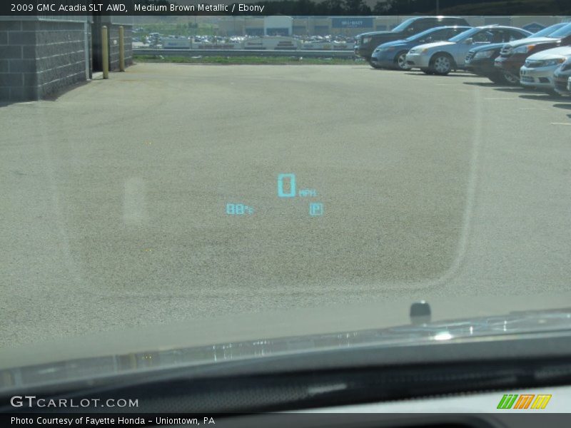 Medium Brown Metallic / Ebony 2009 GMC Acadia SLT AWD